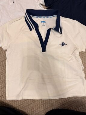 women’s crop Polo - Prince